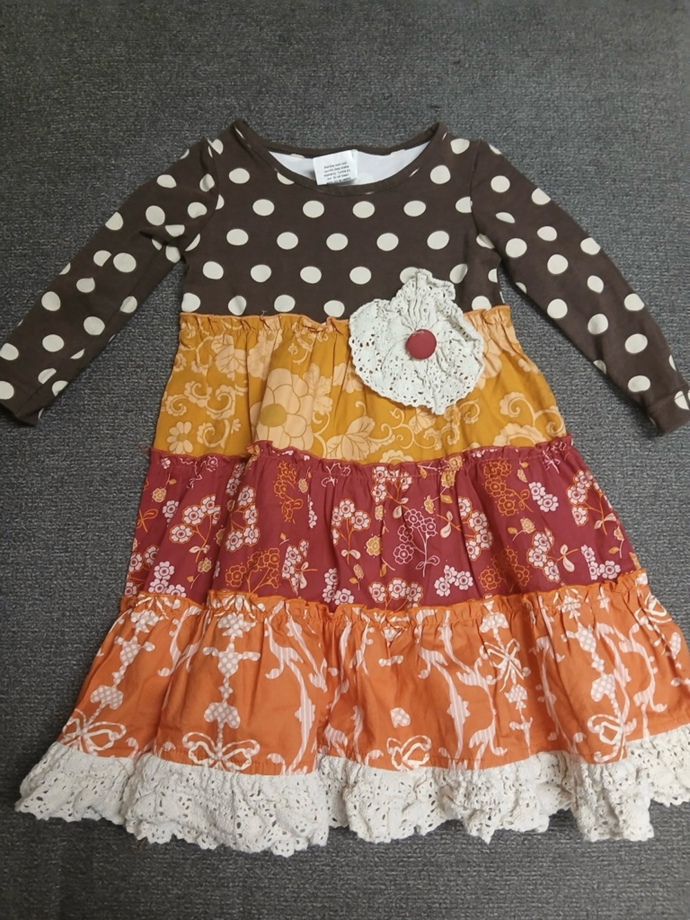 Peaches & Cream dress